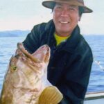 1.2024年7月24日、山口・かもめ丸で75cmアラ(クエ)をゲット!