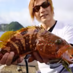 通詞島での陸っぱりライトルアー釣行でアジとアコウ（キジハタ）がヒット！