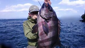 磯フカセ釣りの醍醐味!45cmの尾長グロ、62cmの4.5kgイシダイに歓喜の釣り日和♪