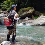 渓流釣りで夏と秋の移り変わりを感じる