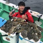 愛知の伊良湖で良型カワハギが続々と釣れる!